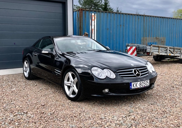 Mercedes-Benz SL cena 77900 przebieg: 124000, rok produkcji 2002 z Kraków małe 79